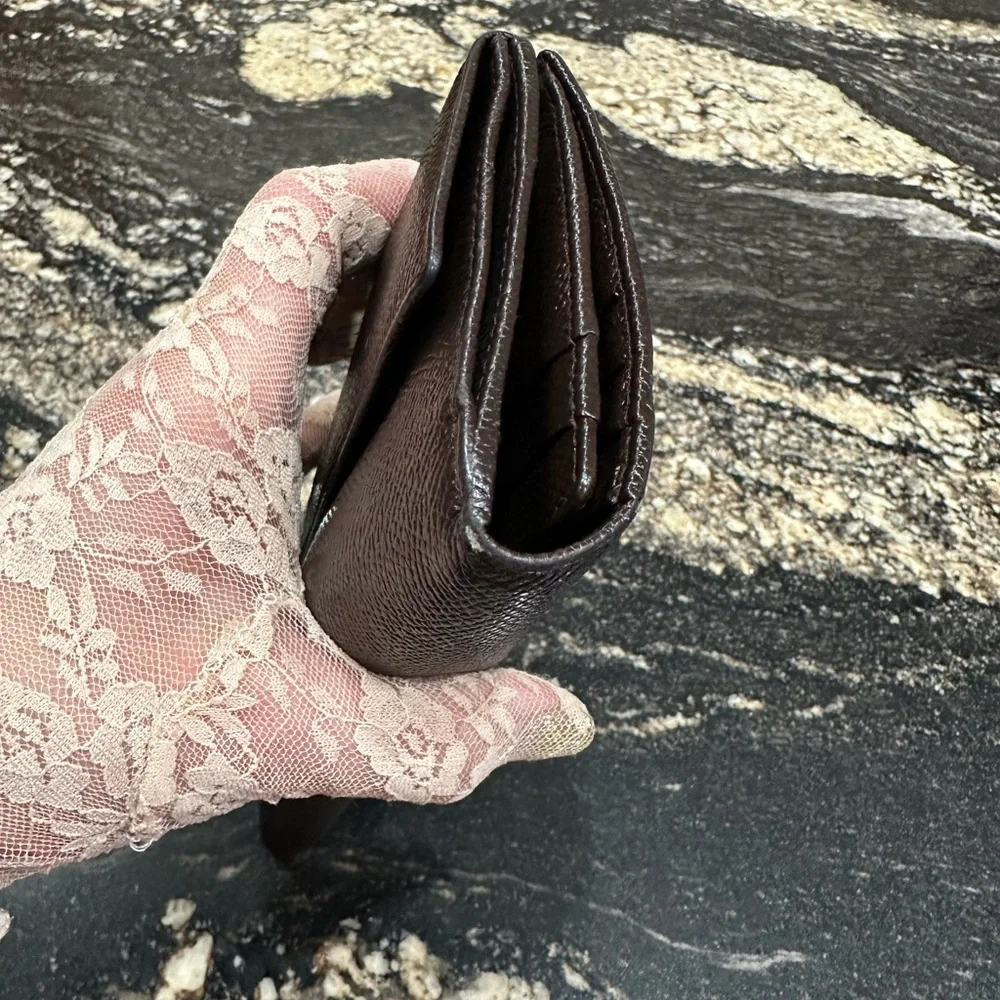 Bulgari Brown and Gold Wallet - Picture 10 of 15